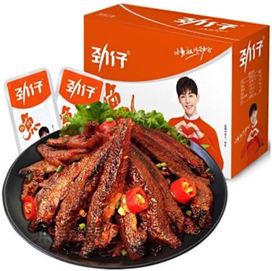 劲仔 深海小鱼 酱汁味