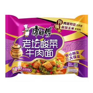 康師傅 老坛酸菜牛肉面