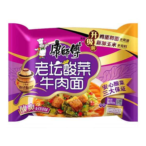 康師傅 老坛酸菜牛肉面