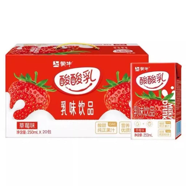 蒙牛 酸酸乳 草莓味