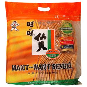 旺旺 仙貝(センベイ)米菓 84g