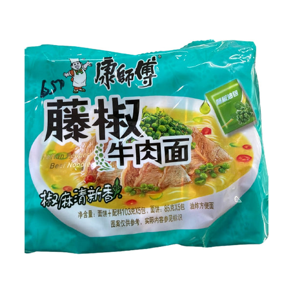 康師傅 藤椒牛肉面