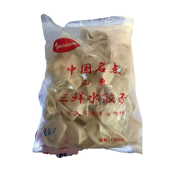 Yusei 中国名点 山東 三鮮水餃子 (エビ入り水ギョウザ)