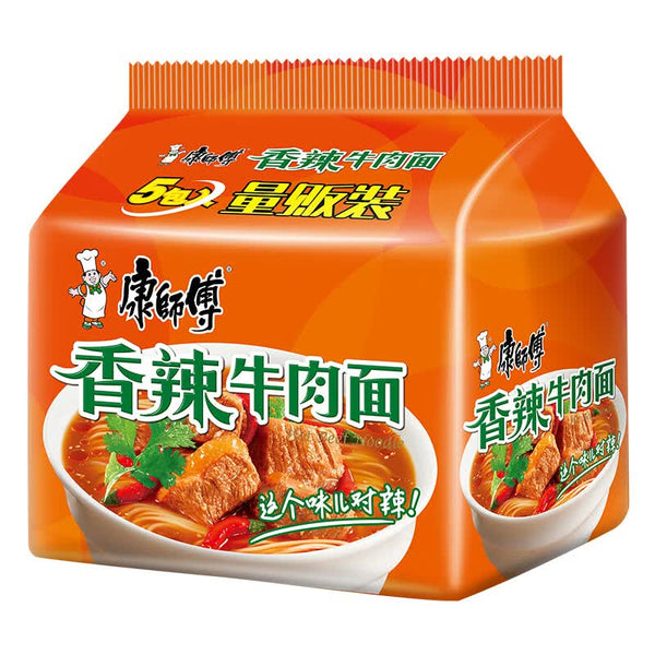 康師傅 香辣牛肉面