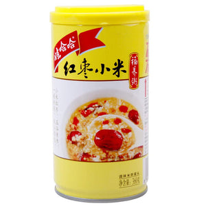 娃哈哈 红枣小米 福养粥 (味付け米粥缶詰)