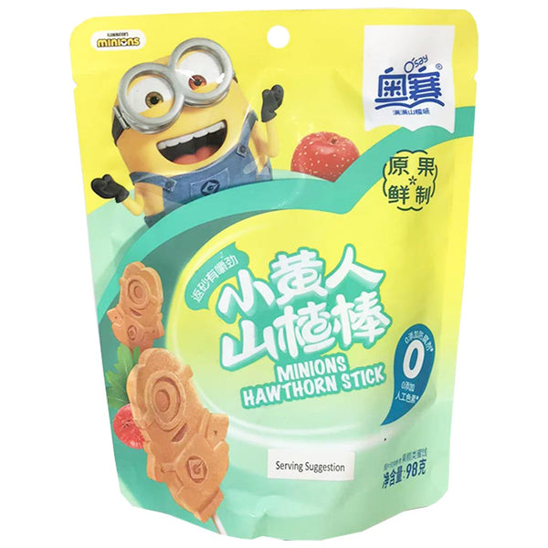 O'say 魚菓 小黄人山楂棒