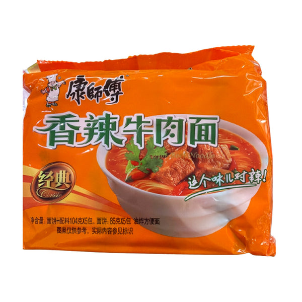 康師傅 香辣牛肉面