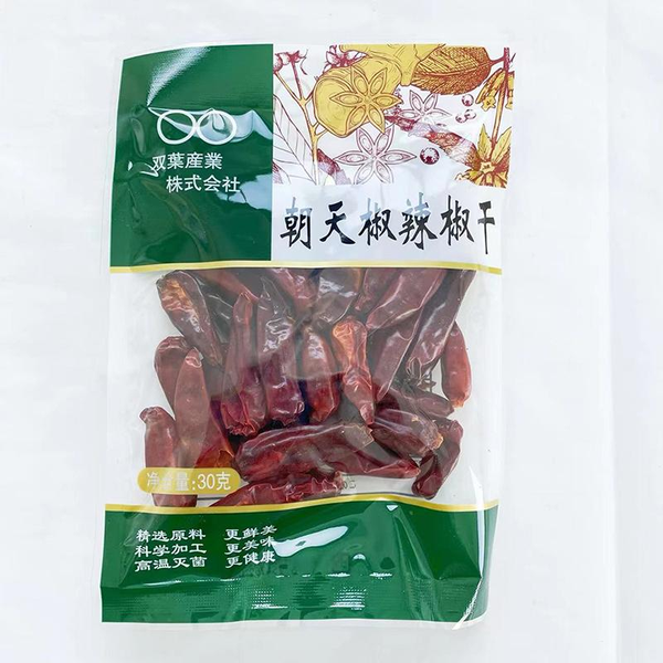 双葉産業 朝天椒辣椒干 30g
