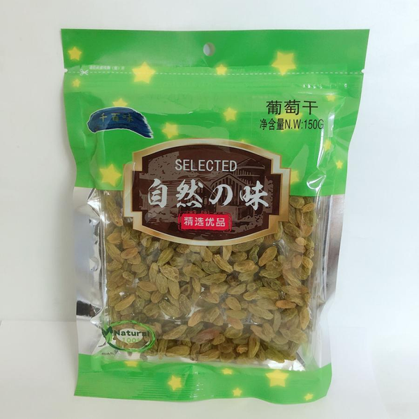 双叶 自然の味 葡萄干 150g