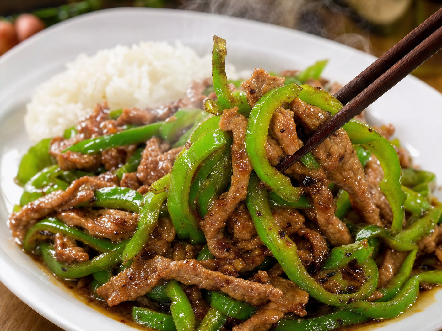 青椒肉絲（チンジャオロース）